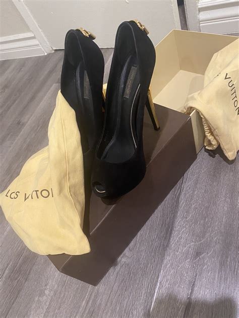 diamond louis vuitton heels|louis vuitton heels 9.5.